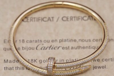 Juste Un Clou Gold Full Diamond