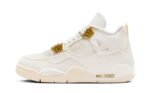 Nike Air Jordan 4 Sail Metallic Gold