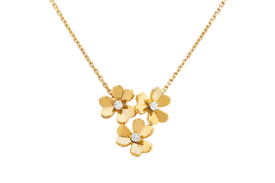 Frivole, 3 flowers Necklace