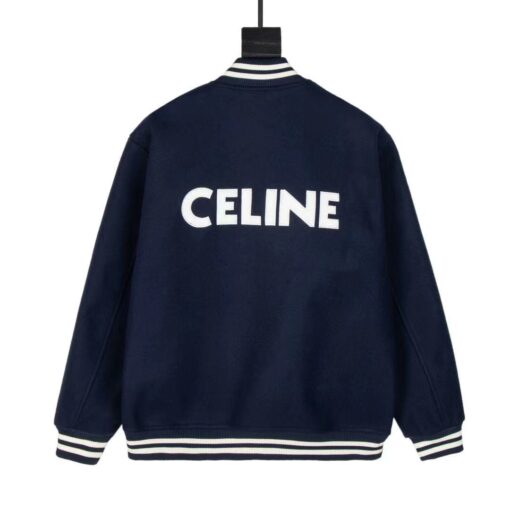 Wool letter jacket - Image 2