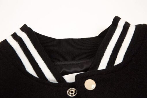 Wool letter jacket - Image 3