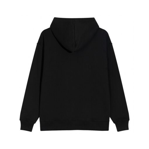 Hoodie White Black - Image 5