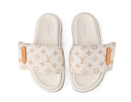 LV Pool Pillow Comfort Beige - Image 3