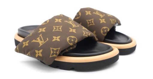 LV Pool Pillow Mule Monogram - Image 2