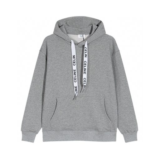 Hoodie White Black - Image 2