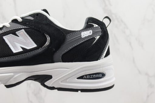 New Balance 530 Classic Black Grey - Image 4