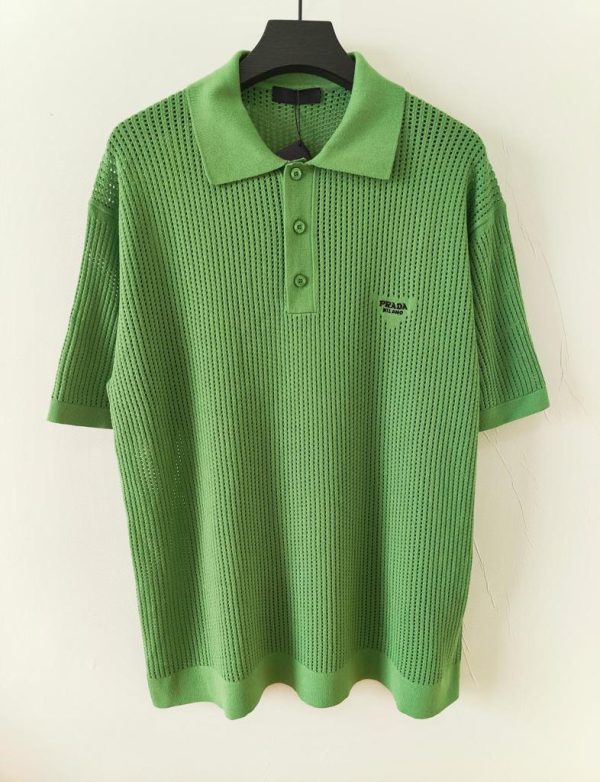 TSHP2161-7-600x782-1.jpeg Prada Polo T-Shirt - Image 1