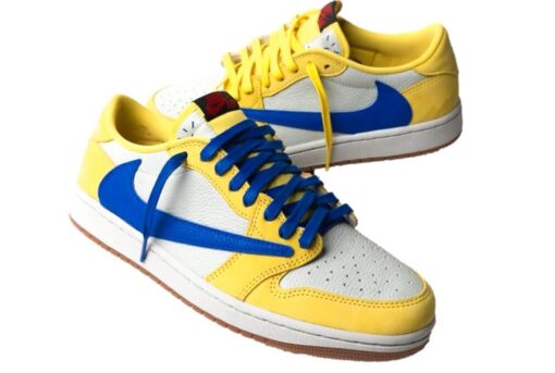 Nike Air Jordan 1 Low Travis Scott Canary - Image 4