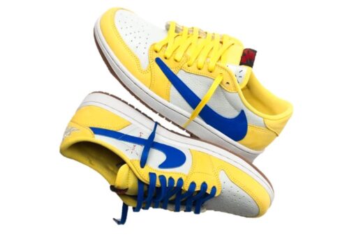 Nike Air Jordan 1 Low Travis Scott Canary - Image 5