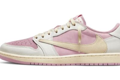 Nike Air Jordan 1 Low Travis Scott Shy Pink
