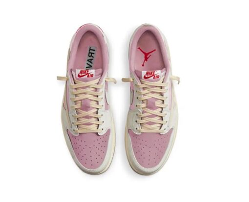 Nike Air Jordan 1 Low Travis Scott Shy Pink - Image 4