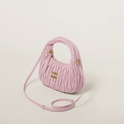 Miu Miu Wander Hobo Bag Pink - Image 3