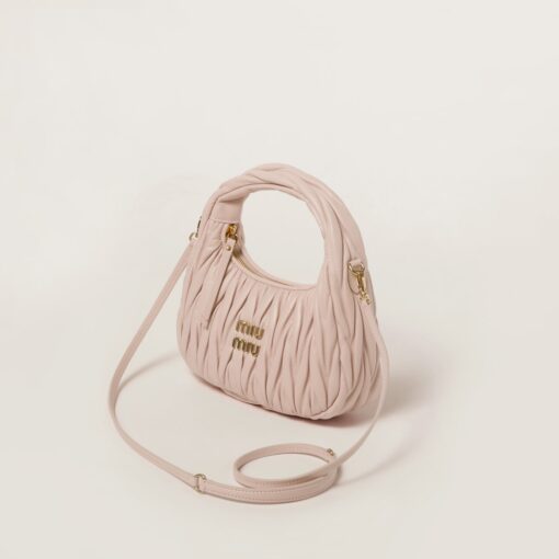 Miu Miu Wander Hobo Bag Powder Pink - Image 4