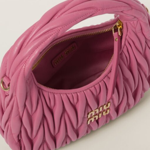 Miu Miu Wander Hobo Bag Begonia  Pink - Image 4