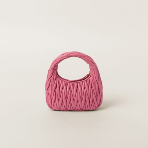 Miu Miu Wander Hobo Bag Begonia  Pink - Image 3