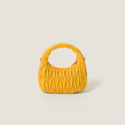 Miu Miu Wander Hobo Bag Yellow - Image 3