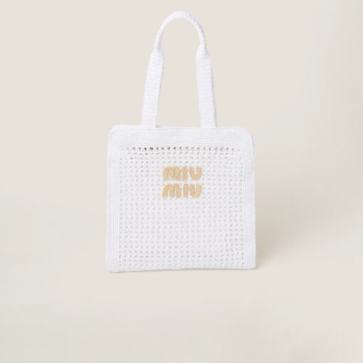 Miu Miu Tote Bag White