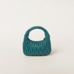 Miu Miu Wander Hobo Bag Lagoon Blue - Image 3