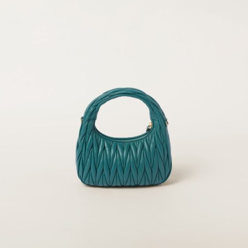 Miu Miu Wander Hobo Bag Lagoon Blue - Image 3