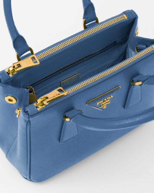 Prada Galleria Mini Bag Light Blue - Image 4