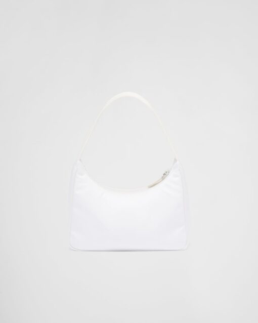 Prada Re-Nylon Mini Bag White - Image 3
