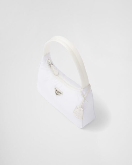 Prada Re-Nylon Mini Bag White - Image 2