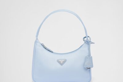 Prada Re-Nylon Mini Bag Light Blue