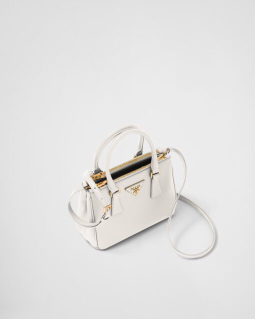 Prada Galleria Mini Bag White - Image 2