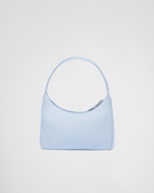 Prada Re-Nylon Mini Bag Light Blue - Image 3