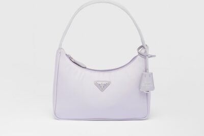 Prada Re-Nylon Mini Bag Wisteria Blue