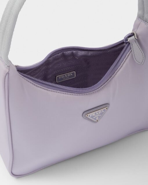 Prada Re-Nylon Mini Bag Wisteria Blue - Image 4