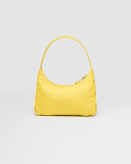 Prada Re-Nylon Mini Bag Lemon Yellow - Image 3