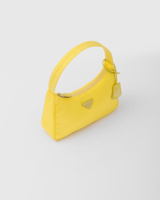 Prada Re-Nylon Mini Bag Lemon Yellow - Image 2