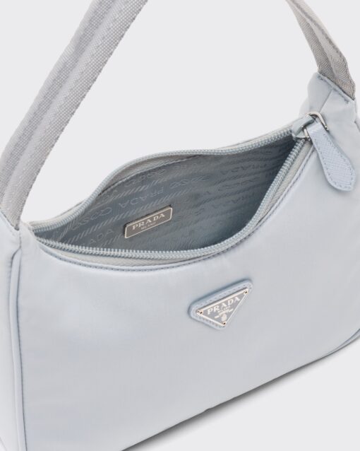 Prada Re-Nylon Mini Bag Cornflower - Image 4