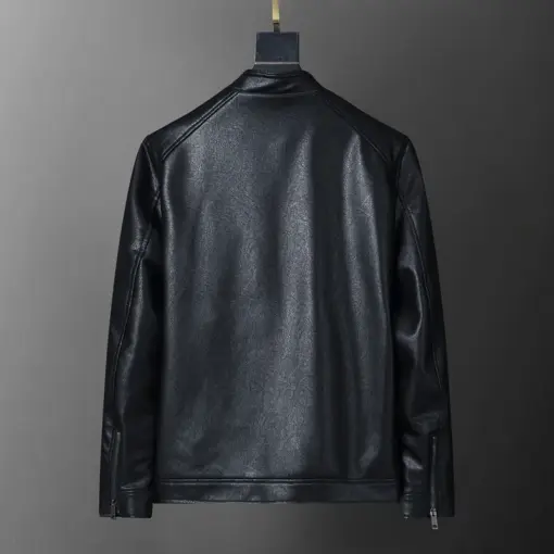 Burberry Leather Jacket - Image 2