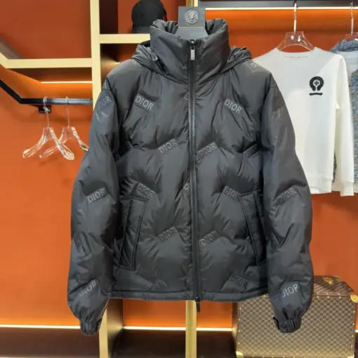 Dior Down Jacket Black