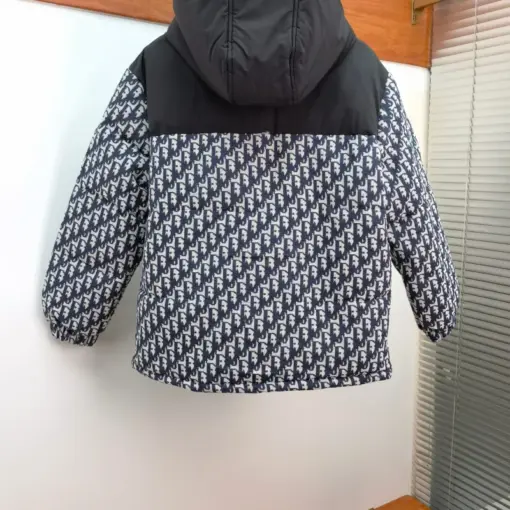 Dior Down Jacket Gray Black - Image 2