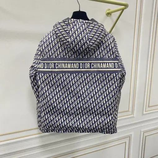 Dior Down Jacket Gray And Black - Image 2