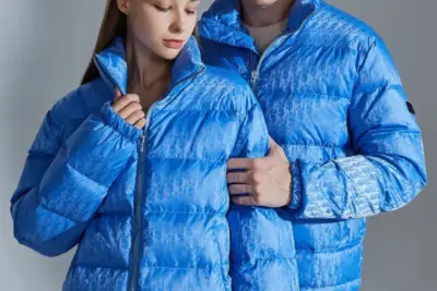 Dior Down Jacket Blue