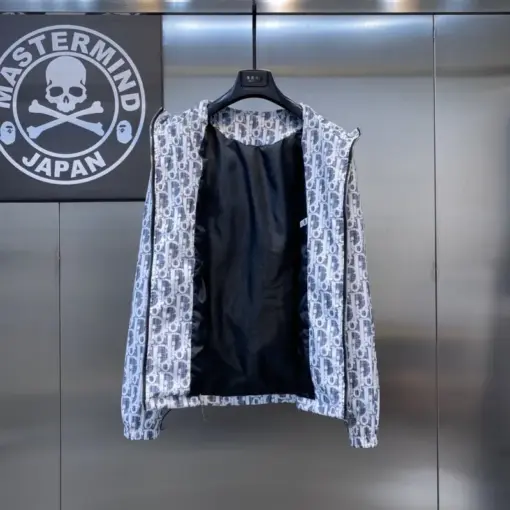 Dior Jacket Sky Blue White - Image 3