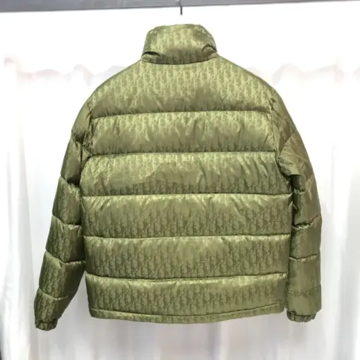 Dior Down Jacket Olive - Image 3