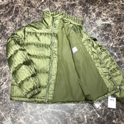 Dior Down Jacket Olive - Image 2