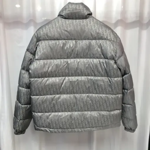Dior Down Jacket Gray - Image 3
