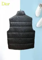 Dior Vest Down Jacket Black - Image 2