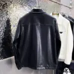 Prada Leather Jacket - Image 3