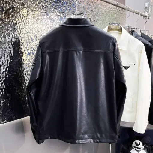 Prada Leather Jacket - Image 3