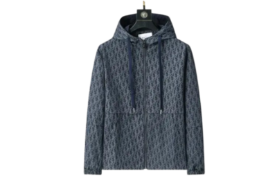 Dior Jacket Black Gray