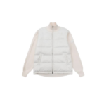 Dior Down Jacket White And Cream