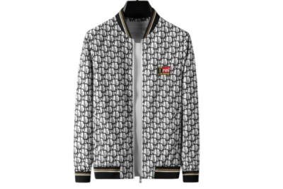 Dior Jacket White Black