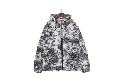 Dior Jacket White Black